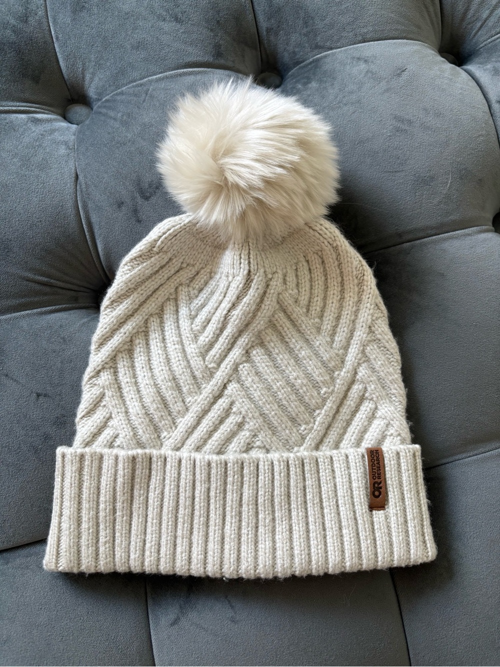 Outdoor Research Women’s Seine Beanie Sand Knit Beanie with Fold Cuff